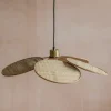 Graham & Green Ceiling Lights & Chandeliers<Primrose Wicker Pendant Light