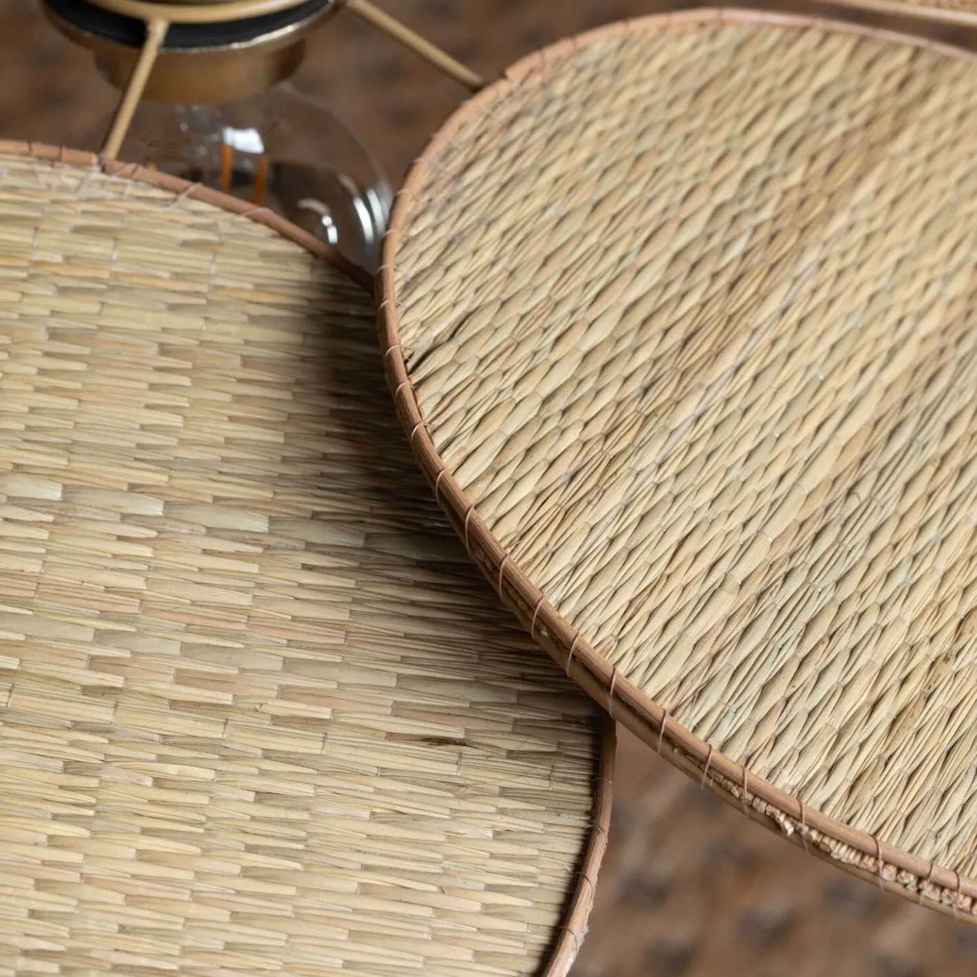 Graham & Green Ceiling Lights & Chandeliers<Primrose Wicker Pendant Light