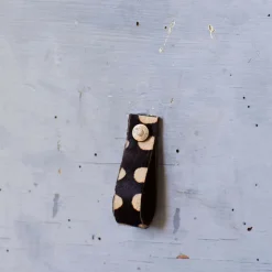 Graham & Green Knobs & Handles<Printed Cow Leather Pull
