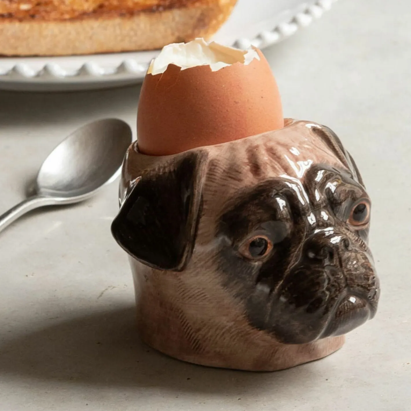 Graham & Green Tableware<Pug Egg Cup