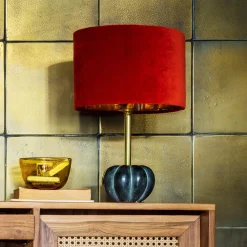 Graham & Green Table Lamps<Pumpkin Stone Table Lamp
