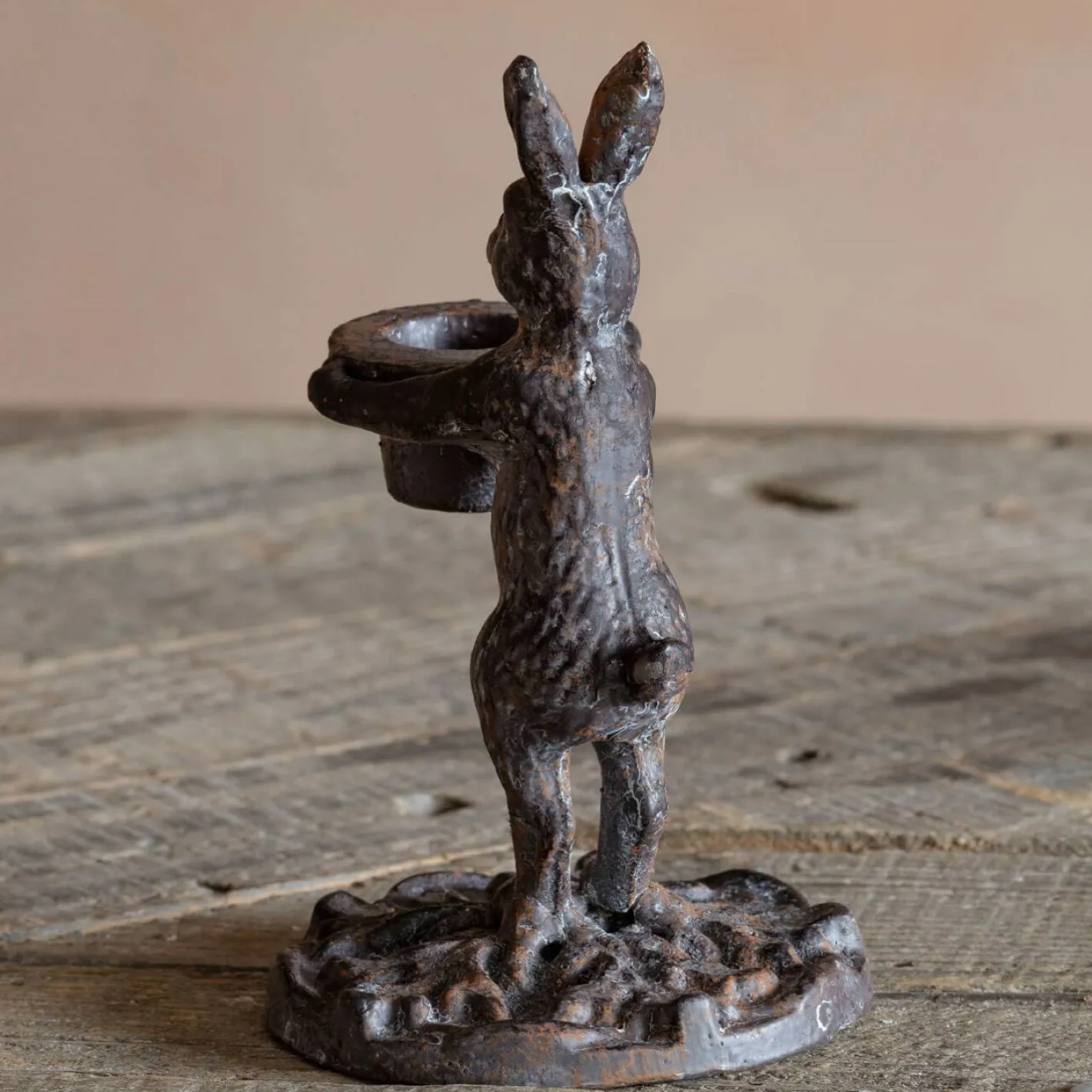 Graham & Green Candle Holders & Candles<Rabbit Candlestick Holder