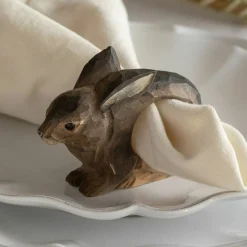 Graham & Green Table Cloths & Napkins|Table Cloths & Napkins<Rabbit Napkin Ring