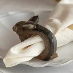 Graham & Green Table Cloths & Napkins|Table Cloths & Napkins<Rabbit Napkin Ring