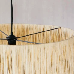 Graham & Green Ceiling Lights & Chandeliers<Raffia Natural Pendant Light