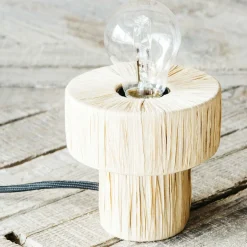 Graham & Green Table Lamps<Raffy Natural Table Lamp