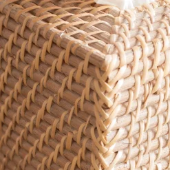 Graham & Green Decorative Accessories<Rattan Rectangular Tissue Box Holder