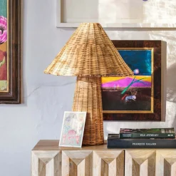 Graham & Green Table Lamps<Rattan Table Lamp