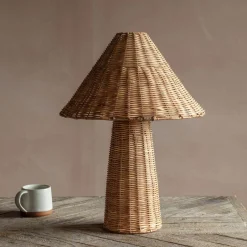 Graham & Green Table Lamps<Rattan Table Lamp