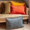 Graham & Green Sofa Cushions|Cushions<Rectangular Stonewashed Velvet Cushions