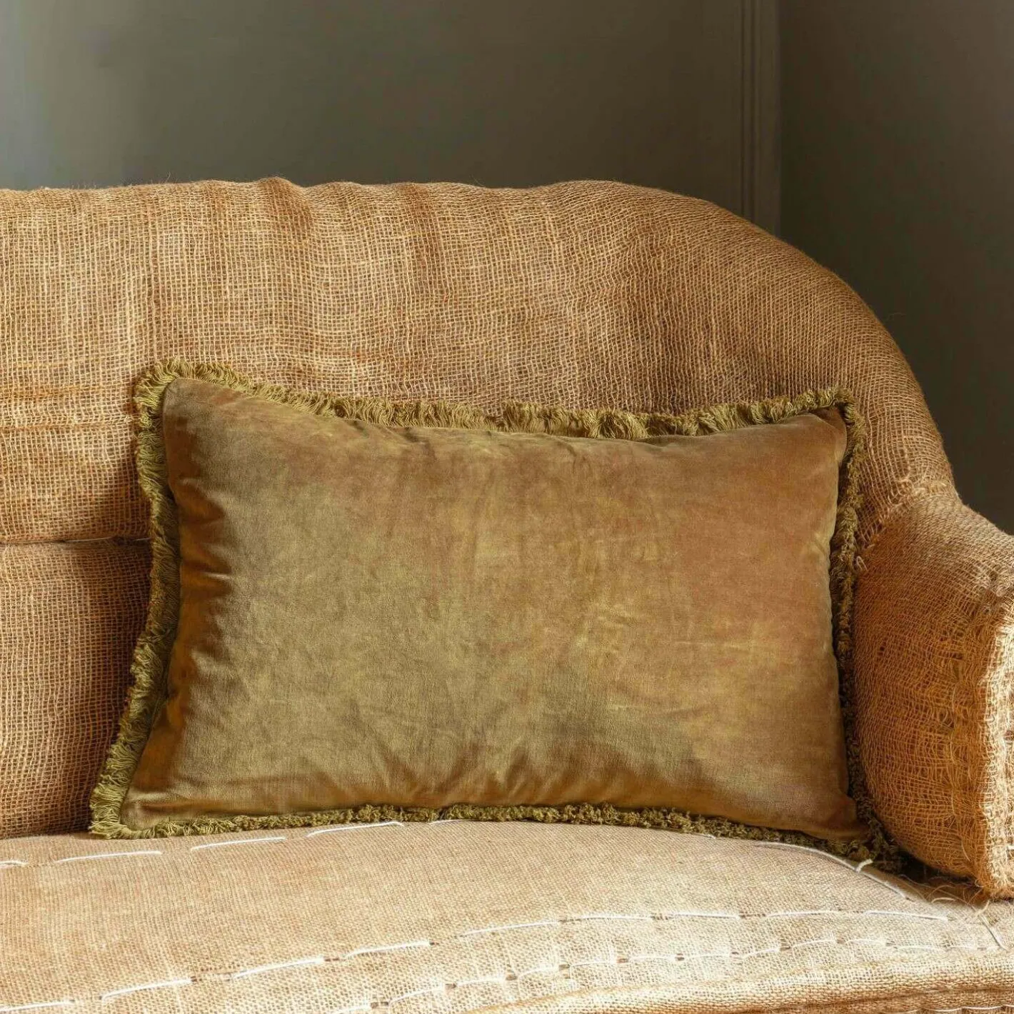 Graham & Green Sofa Cushions|Cushions<Rectangular Stonewashed Velvet Cushions