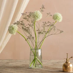 Graham & Green Vases & Plant Pots<Recycled Clear Glass Tulip Vase