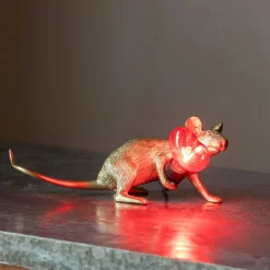Graham & Green Lightbulbs & Light Fittings<Red Heart LED E14 Mouse Lamp Bulb USB