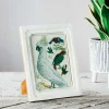 Graham & Green Photo Frames<Relief White Bone Frame