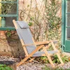 Graham & Green Garden Chairs & Sofas|Garden Chairs & Sofas<Riviera Navy Stripe Deck Chair