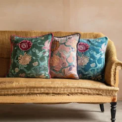 Graham & Green Sofa Cushions|Cushions<Rosalind Embroidered Square Cushions