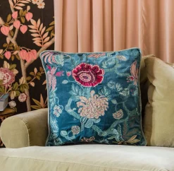 Graham & Green Sofa Cushions|Cushions<Rosalind Embroidered Square Cushions