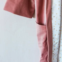 Graham & Green Loungewear<Rose Velvet Kimono Dressing Gown - Large/Extra Large