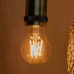 Graham & Green Lightbulbs & Light Fittings<Round Amber LED E27 Bulb