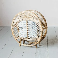 Graham & Green Household Storage<Round Cane Magazine Rack