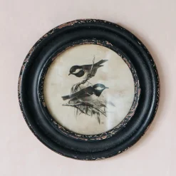 Graham & Green Prints & Wall Art<Round Framed Bird Prints