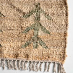 Graham & Green Rugs & Runners<Sage Green Tree Rug - 120 x 60cm