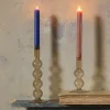 Graham & Green Candle Holders & Candles<Sand Brown Bubble Candle Holders