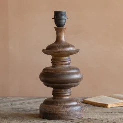 Graham & Green Table Lamps<Sanders Walnut Table Lamp