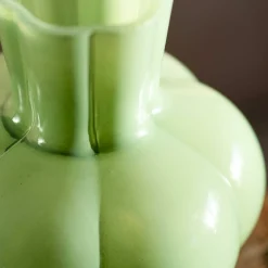 Graham & Green Vases & Plant Pots<Scalloped Mint Green Vase