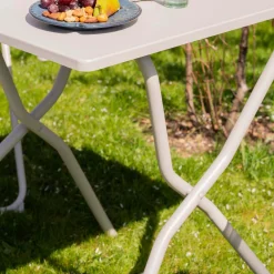 Graham & Green Garden Chairs & Sofas|Garden Chairs & Sofas<Seigle White Balcony Table and Two Chairs Set