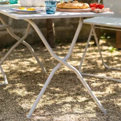 Graham & Green Garden Chairs & Sofas|Garden Chairs & Sofas<Seigle White Balcony Table and Four Chairs Set
