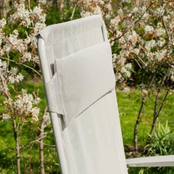 Graham & Green Garden Chairs & Sofas|Garden Chairs & Sofas<Seigle White Reclining Garden Chair