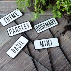 Graham & Green Plant Pots & Planters|Kitchen Accessories<Set of Five Herb Labels