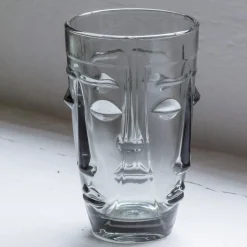 Graham & Green Outdoor Dining|Glassware<Set of Four Grey Face Tumblers