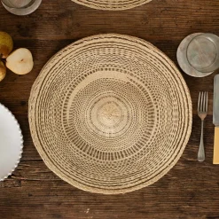 Graham & Green Outdoor Dining|Placemats, Coasters & Trays<Set of Four Natural Woven Placemats