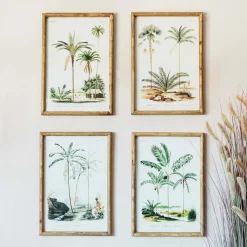 Graham & Green Prints & Wall Art<Set of Four Palm Tree Prints
