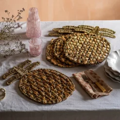 Graham & Green Placemats, Coasters & Trays<Set of Four Pineapple Placements
