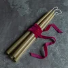 Graham & Green Candle Holders & Candles<Set of Four Tapered Olive Candles