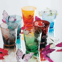 Graham & Green Outdoor Dining|Glassware<Set of Six Blossom Glasses