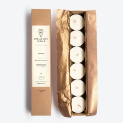 Graham & Green Candle Holders & Candles|Home Fragrance<Set of Six Norns Mango, Cinnamon and Oriental Spices Scented Tea Lights