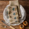 Graham & Green Table Cloths & Napkins|Table Cloths & Napkins<Set of Two Amelia and Asta Block Printed Napkins