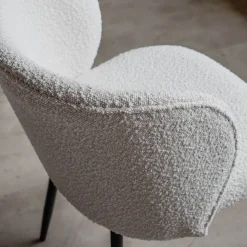 Graham & Green Dining Chairs<Set of Two Benji Boucle Dining Chairs