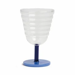 Graham & Green Glassware<Set of Two Blue Morgan Goblets