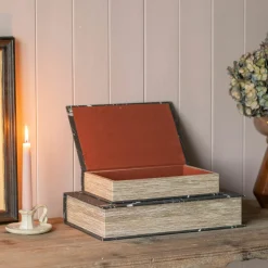 Graham & Green Decorative Accessories<Set of Two Book Boxes