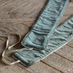 Graham & Green Curtains & Curtain Ties<Set of Two Dark Sage Velvet Curtain Tie Backs