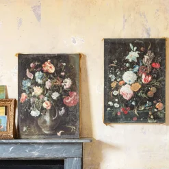 Graham & Green Prints & Wall Art<Set of Two Floral Canvas Prints
