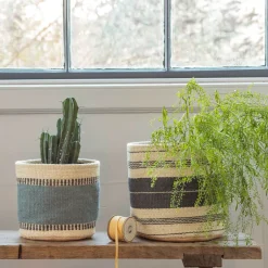 Graham & Green Vases & Plant Pots|Household Storage<Set of Two Jute Bins