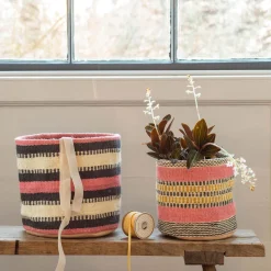Graham & Green Vases & Plant Pots|Household Storage<Set of Two Jute Bins