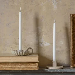 Graham & Green Led Candles|Led Candles<Set of Two LED Taper Candles White