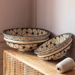 Graham & Green Decorative Accessories<Set of Two Papier Mache Bowls